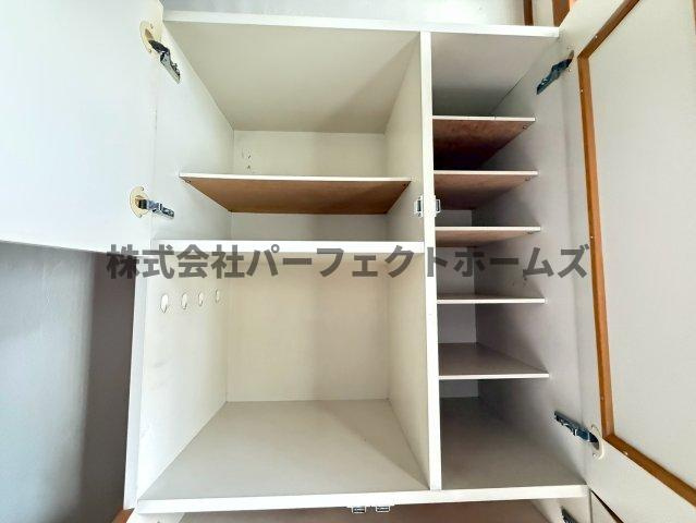 美井町戸建　賃貸の収納|専用の収納スペースです