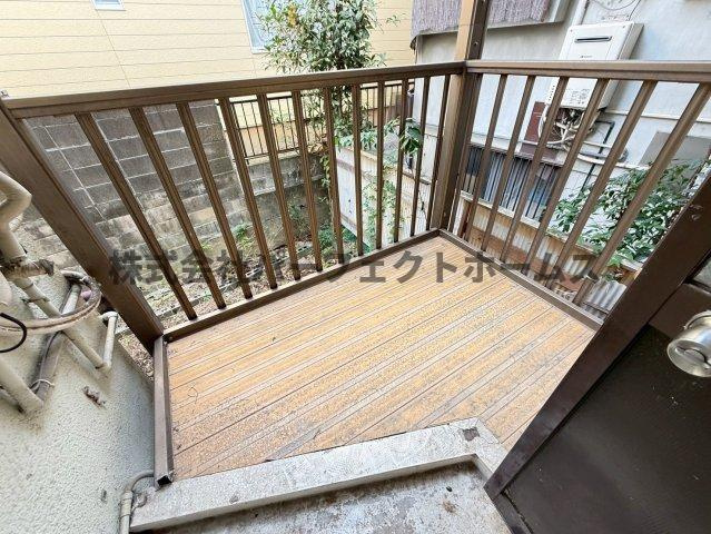 美井町戸建　賃貸のバルコニー|バルコニーがあります