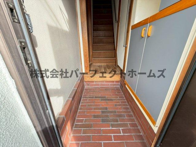 美井町戸建　賃貸の玄関|毎日通る玄関はこちらです