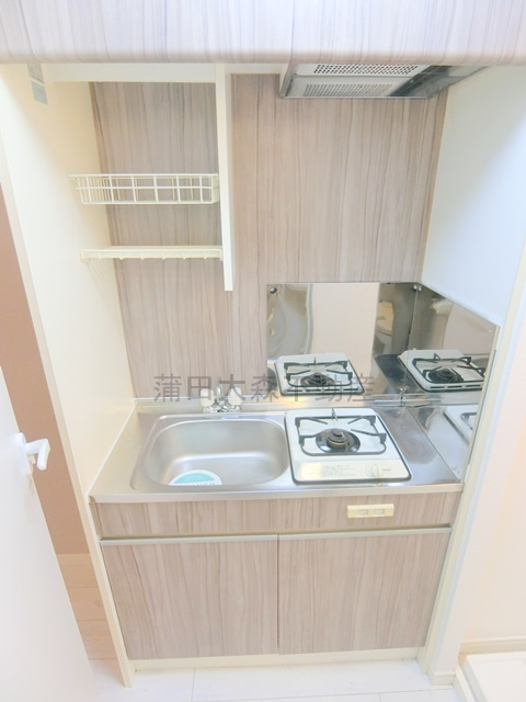 セザール御嶽山のキッチン|ガスコンロのキッチン