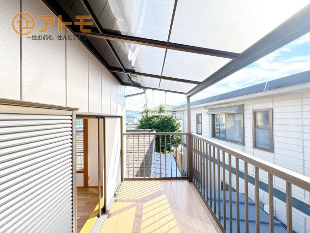 【バルコニー】 | 富士宮市淀平町　中古戸建て　全1棟