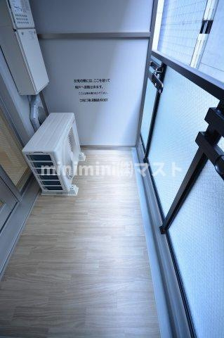 エスリードレジデンス大阪本町のバルコニー