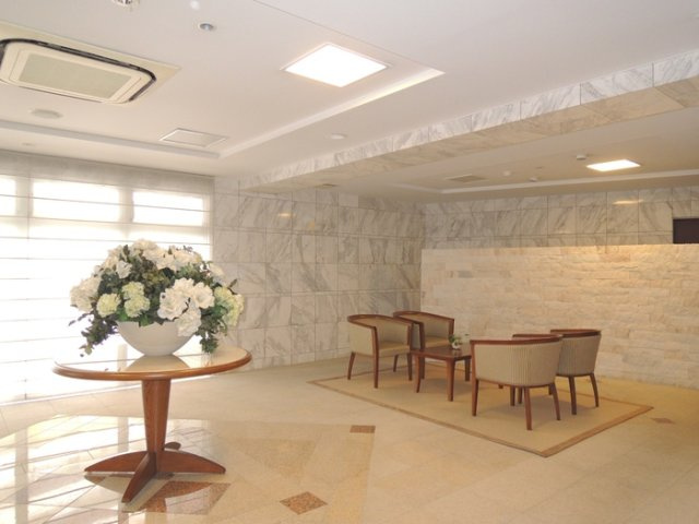 カスタリア北上野のロビー