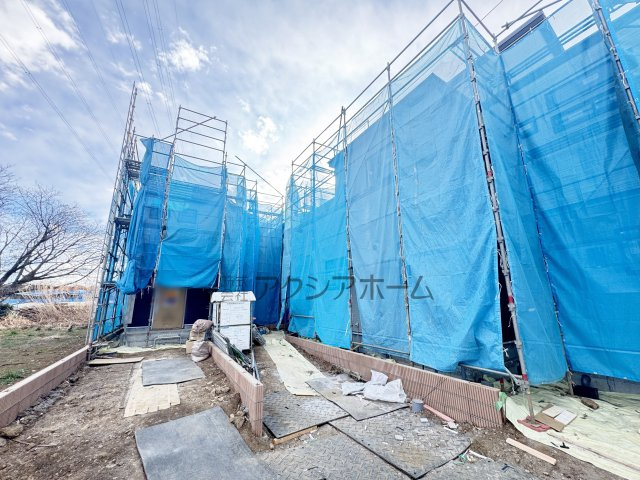 東村山市野口町３丁目・全3棟　新築一戸建　3号棟の外観|現地写真（2025年12月4日撮影）