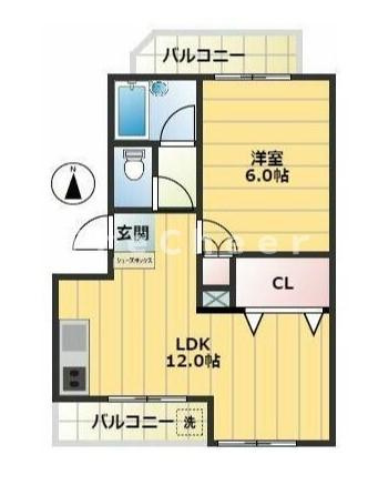 【間取り】 | エステート方南
