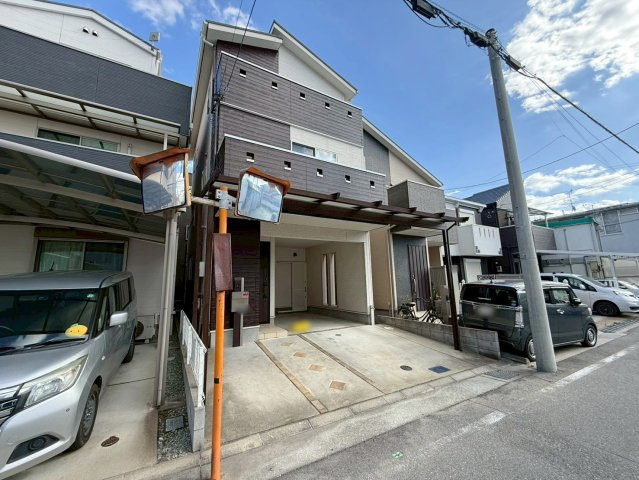 御園１丁目の前面道路含む現地写真|前道ゆったり５.８ｍ！ご購入までの流れ、住宅ローンのこと、保険のこと、ひとりひとりのお客様のライフプランに合ったご提案をいたします！
