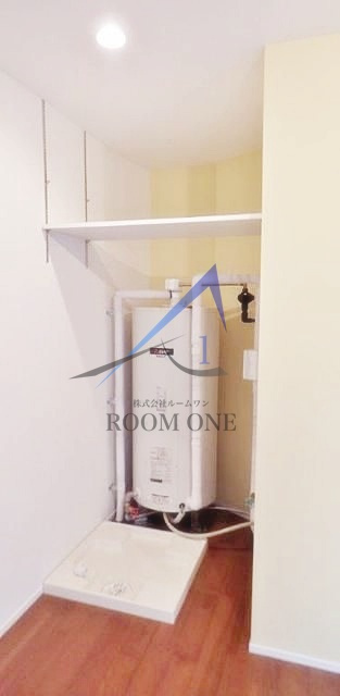 エミネンス加賀の設備|洗濯機置き場です。