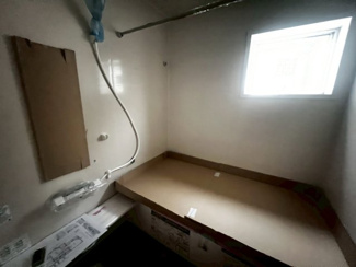 【浴室】 | 並松町　新築分譲住宅　全２区画 | 一坪以上のゆとりのある浴室ですよ！浴室乾燥機付きですので、雨の日でも洗濯物が干せますね♪