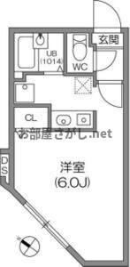 ZESTY小石川の間取り