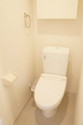 リブリ・ラルジュのトイレ|ゆったりとした空間のトイレです