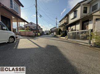 【前面道路含む現地写真】 | 宇治市槇島町外　売土地　建築条件付き