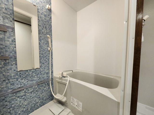 第2マンションみやさとの浴室|2026年完成予定。現在未完成の為、空き室103号室と同じリフォーム内容となる為ご内覧は103号室での内覧案内を行います。

