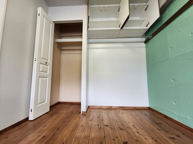 第2マンションみやさとの収納|2026年完成予定。現在未完成の為、空き室103号室と同じリフォーム内容となる為ご内覧は103号室での内覧案内を行います。