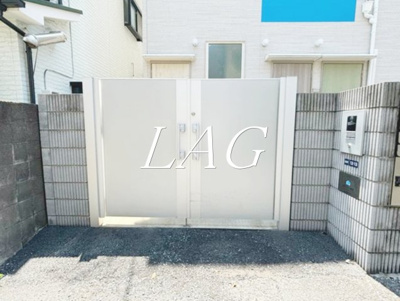 【エントランス】 | ヴォーノン曙橋 | 門扉です。