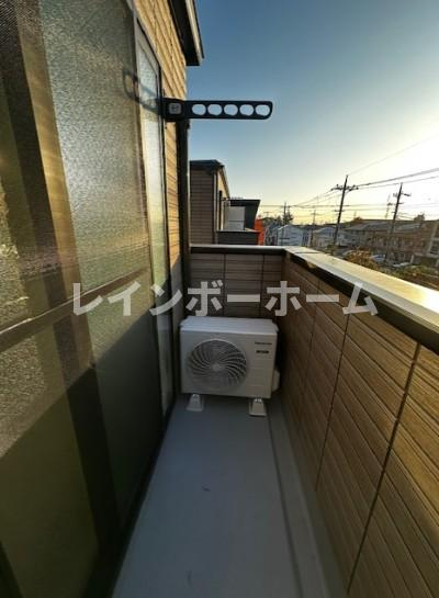 BH新松戸Ⅰのバルコニー