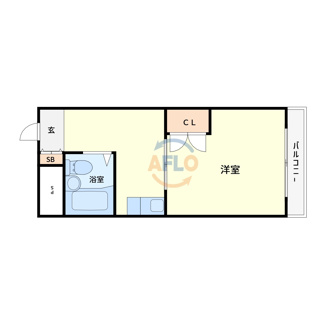 【間取り】 | トーエー玉造第2ビル | トーエー玉造第2ビル　間取り