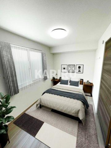 クラシスト新今里の寝室