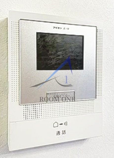 パラディーソ広尾のセキュリティ|モニター付インターホンです。