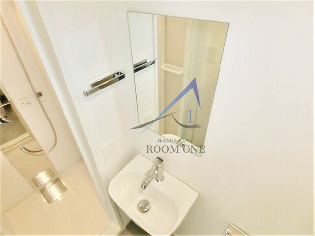 クレメンティア北綾瀬の洗面所|洗面台です。