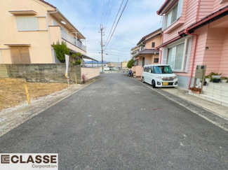 【前面道路含む現地写真】 | 宇治市槇島町外　売土地　建築条件無し