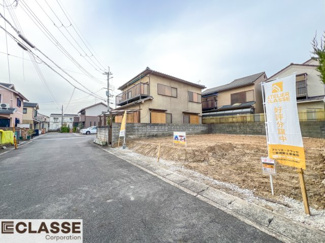 【前面道路含む現地写真】 | 宇治市槇島町外　売土地　建築条件無し