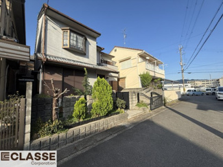 【前面道路含む現地写真】 | 宇治市槇島町外　売土地　建築条件無し