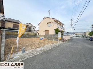 【前面道路含む現地写真】 | 宇治市槇島町外　売土地　建築条件無し