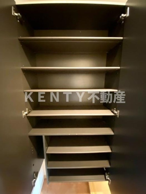 【玄関】 | 仲六郷ガーデン | 玄関靴収納