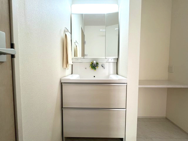 狭山市柏原の独立洗面台|独立洗面台です