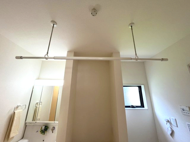 狭山市柏原の洗面所|ホスクリーン完備！