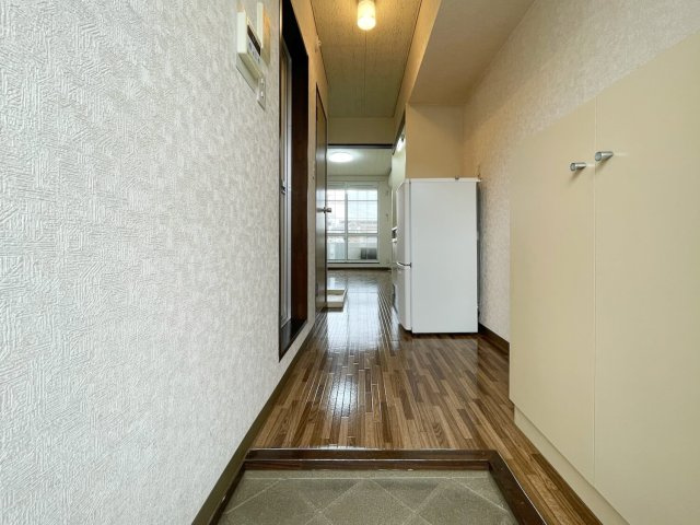 ヴィラ大菊の玄関|入居中のため、別のお部屋です