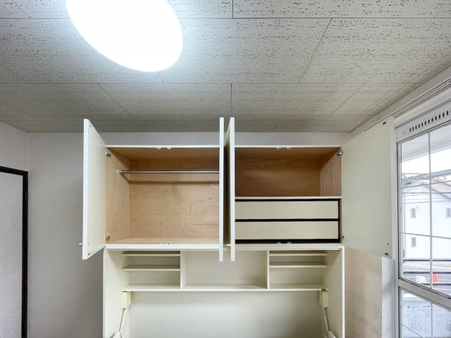 ヴィラ大菊の収納|入居中のため、別のお部屋です