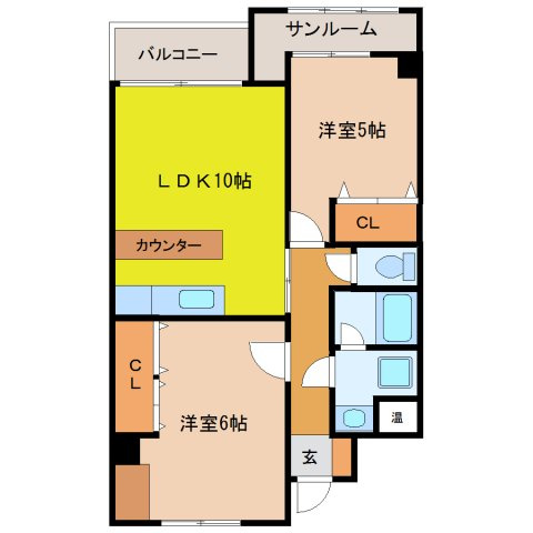 文京ハイムの間取り