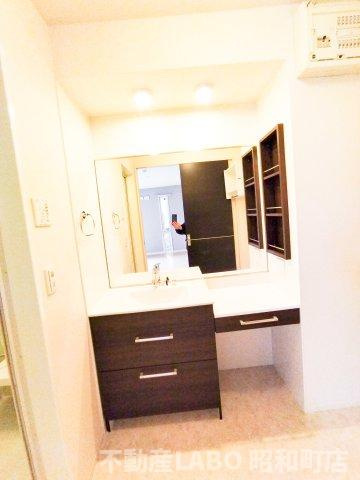 セジュールコートあべのSRの洗面所