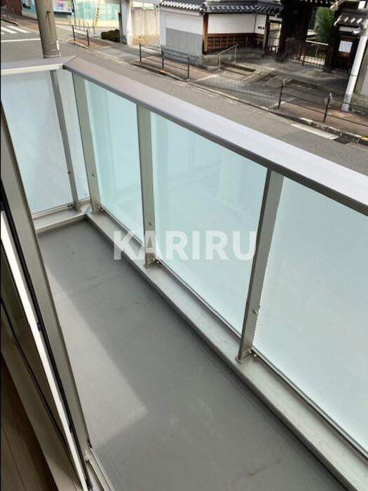 グラサ真田山のバルコニー