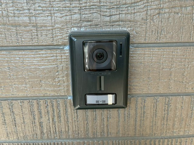 三潴町玉満　新築戸建の防犯設備