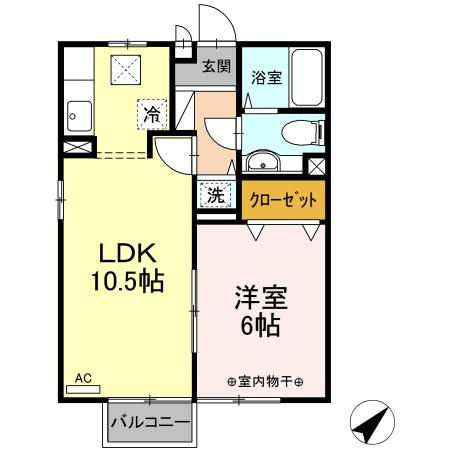 リバーコートの間取り