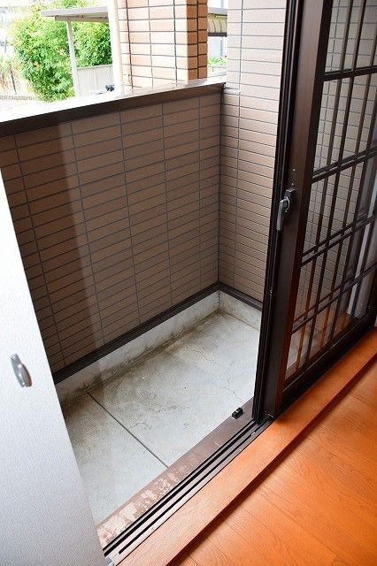 エバーグリーンＢのバルコニー