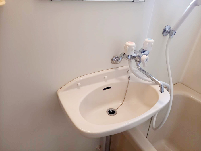 アメニティ津志田　Bの洗面所