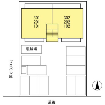 【区画図】 | ブランシェ中須