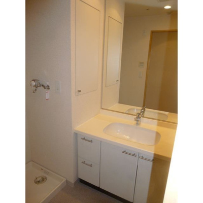 【洗面所】 | プラザタワー勝どき | 洗面所です