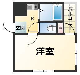 メゾン輝の間取り