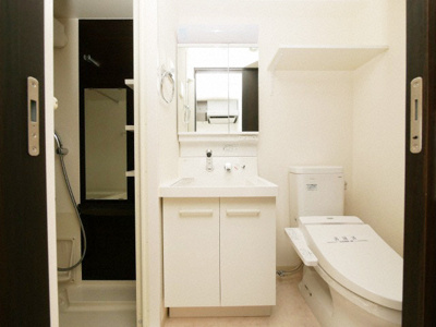 【独立洗面台】 | エステムコート難波ウエストサイドⅢドームシティ | ※別部屋参照