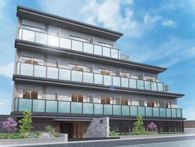 【外観パース】 | シャンファーレ中野リブート | 新築