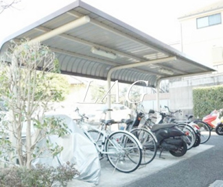 【その他共用部分】 | コンフォート・サイト | 駐輪場です。