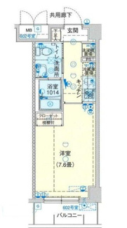 【間取り】 | バージュアル浦和イースト | 間取りです。