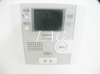 【セキュリティ】 | ＷＡＶＥ鳩ヶ谷 | モニター付きインターフォンです。