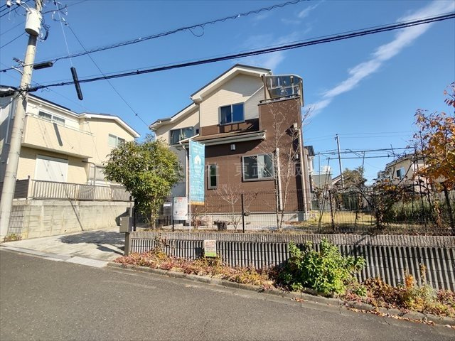 【前面道路含む現地写真】 | 毛呂山町目白台4丁目 | 本下水