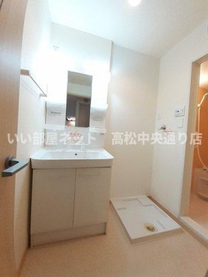 【洗面所】 | メゾン・カルムⅠ