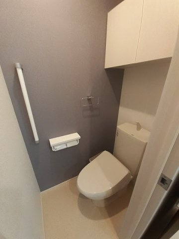 コンフォートＢのトイレ|落ち着いたトイレです